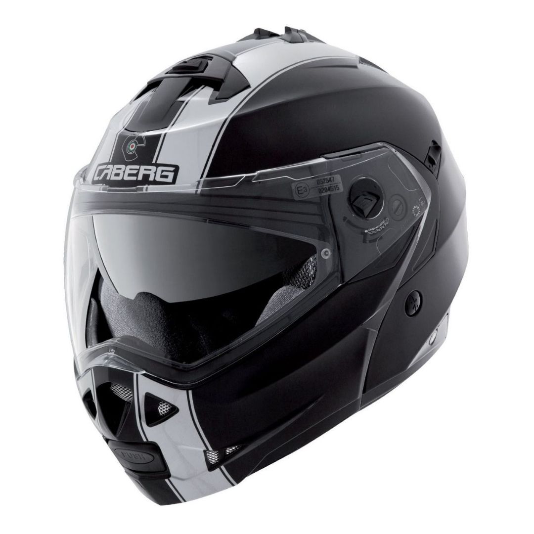 Casca-Moto-Duke-Legend-Black-White-Caberg.jpg Cască Moto Duke Legend Black / White Caberg - imagine 1