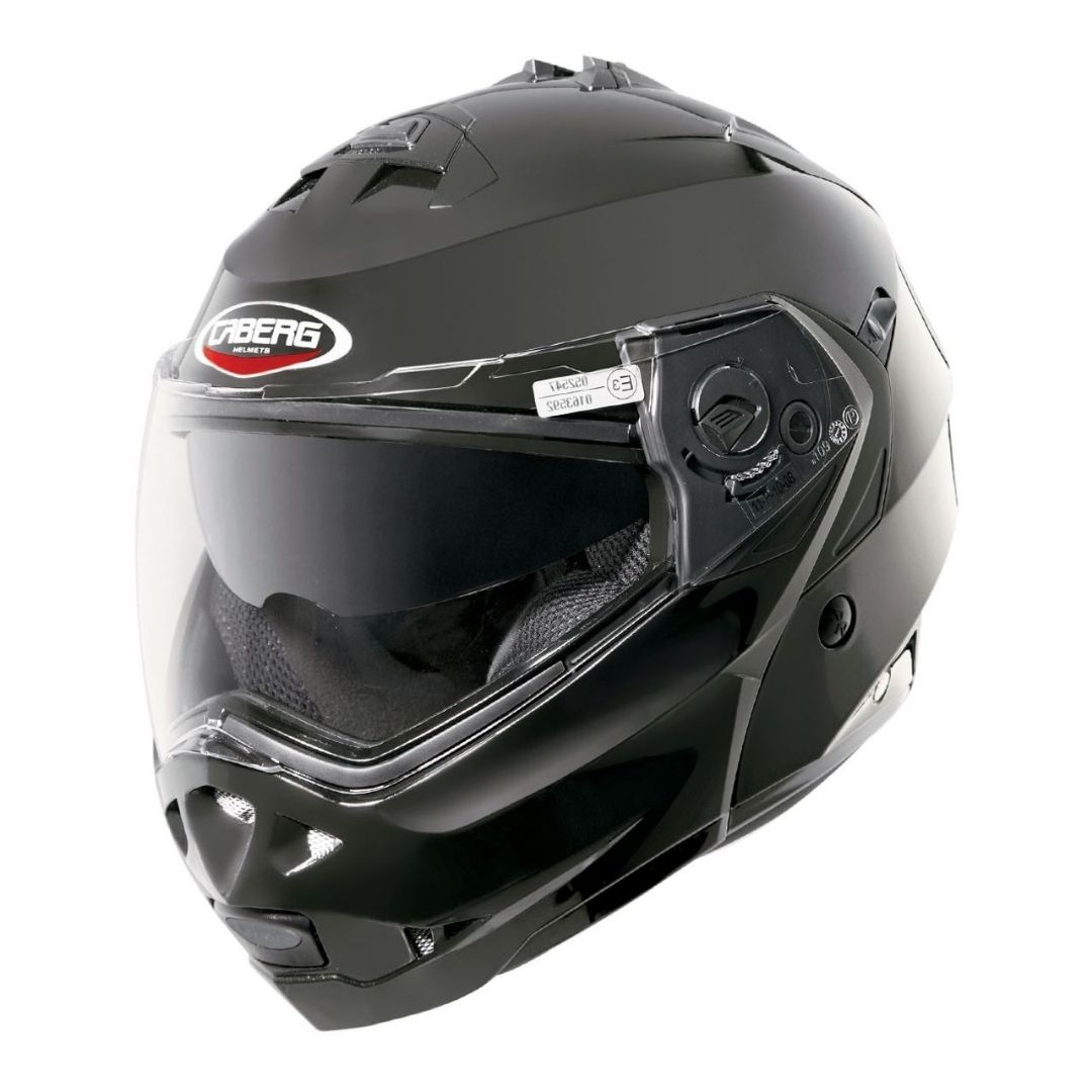 Casca-Moto-Duke-Smart-Black-Caberg.jpg Cască Moto Duke Smart Black Caberg - imagine 1