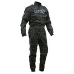 Costum ignifug ATV enduro Wulfsport Proban Racing cu certificat ISO - Negru