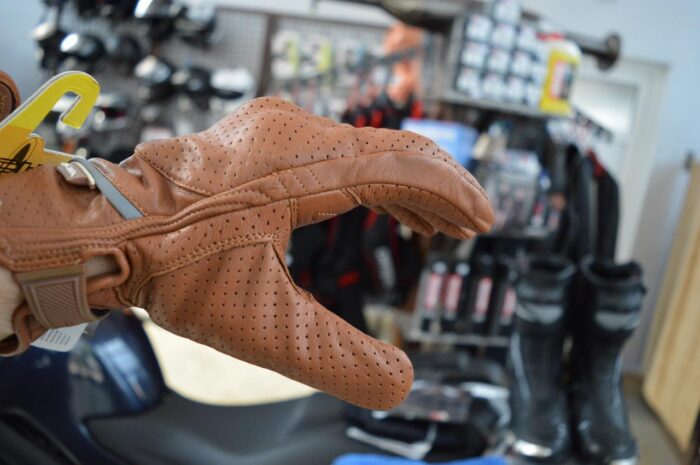 Manusa Crouser Perforated Cognaq - imagine 2