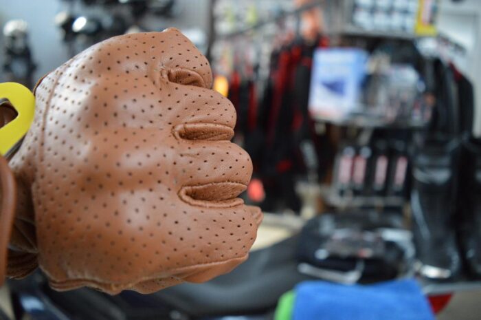 Manusa Crouser Perforated Cognaq - imagine 4