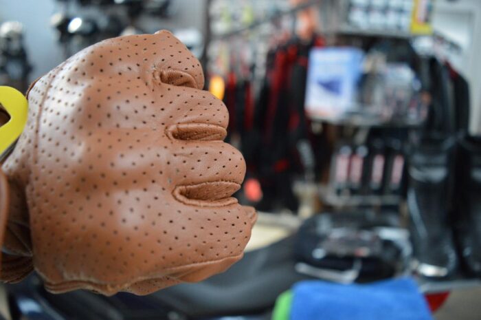 Manusa Crouser Perforated Cognaq - imagine 3