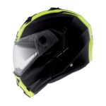 Cască Moto Duke Legend Matt Black / Yellow Fluo Caberg - imagine 3