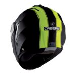 Cască Moto Duke Legend Matt Black / Yellow Fluo Caberg - imagine 2
