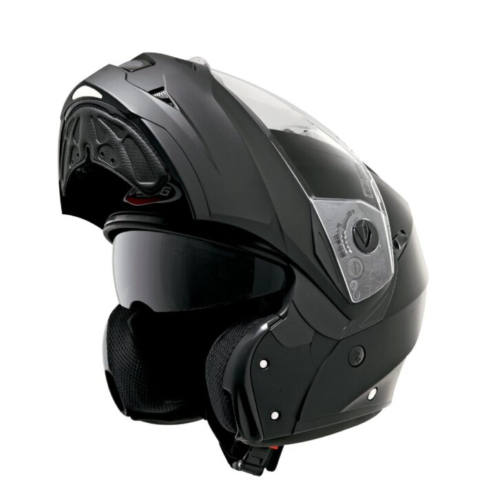 Cască Moto Duke Matt Black Caberg - imagine 4