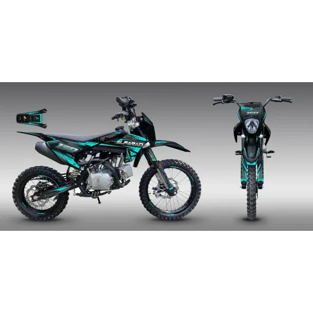 KXD-J17-ALFA-T5-EK-150CC-2.webp MOTO CROSS KXD J17 ALFA T5 EK 150CC PRO, ALFARAD, PORNIRE BUTON CU FAR - imagine 1