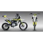 MOTO CROSS KXD J17 ALFA T5 EK 150CC PRO, ALFARAD, PORNIRE BUTON CU FAR - imagine 3