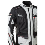 Geaca Moto Touring Rainers  TRIVOR, Gri/Alb/Negru/Rosu/Albastru - imagine 5
