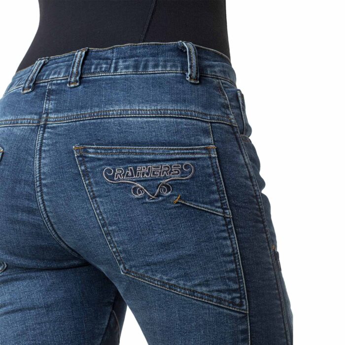 Blugi moto Dama Rainers Valentina Clear - imagine 2