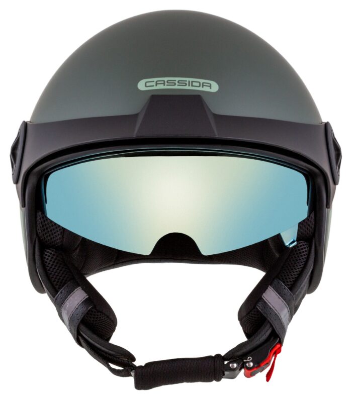 Casca moto cassida Handy 2025 verde mat - imagine 4